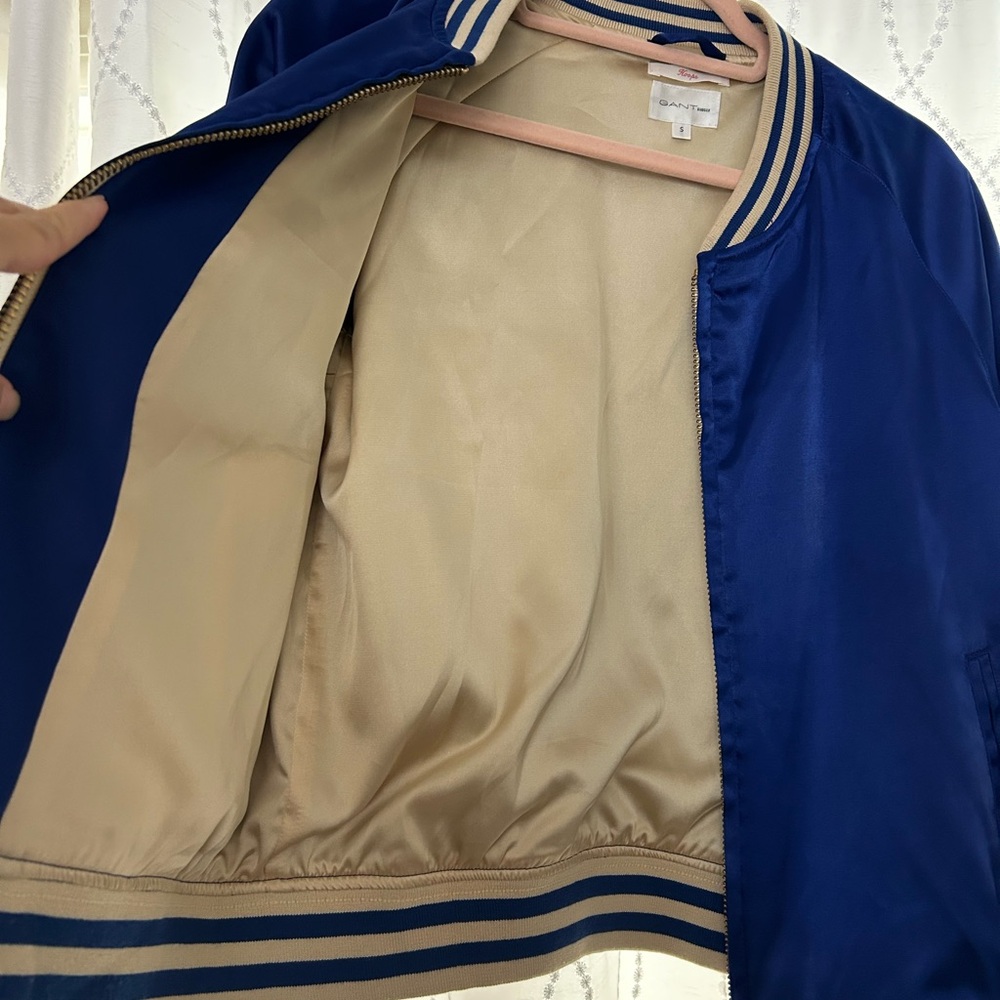 GANT varsity Jacket with Striped Trim - Picture 3 of 13